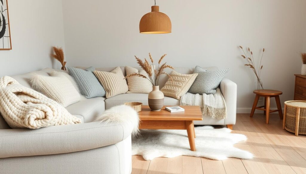 Scandinavian decor textiles