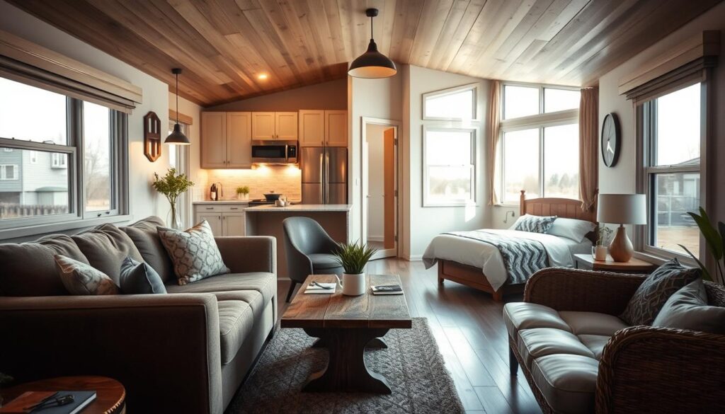 budget-friendly mobile home interior lighting