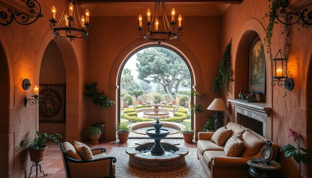 spanish revival interiors