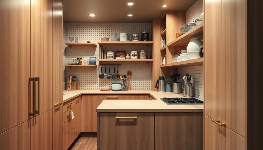 tiny kitchen organization