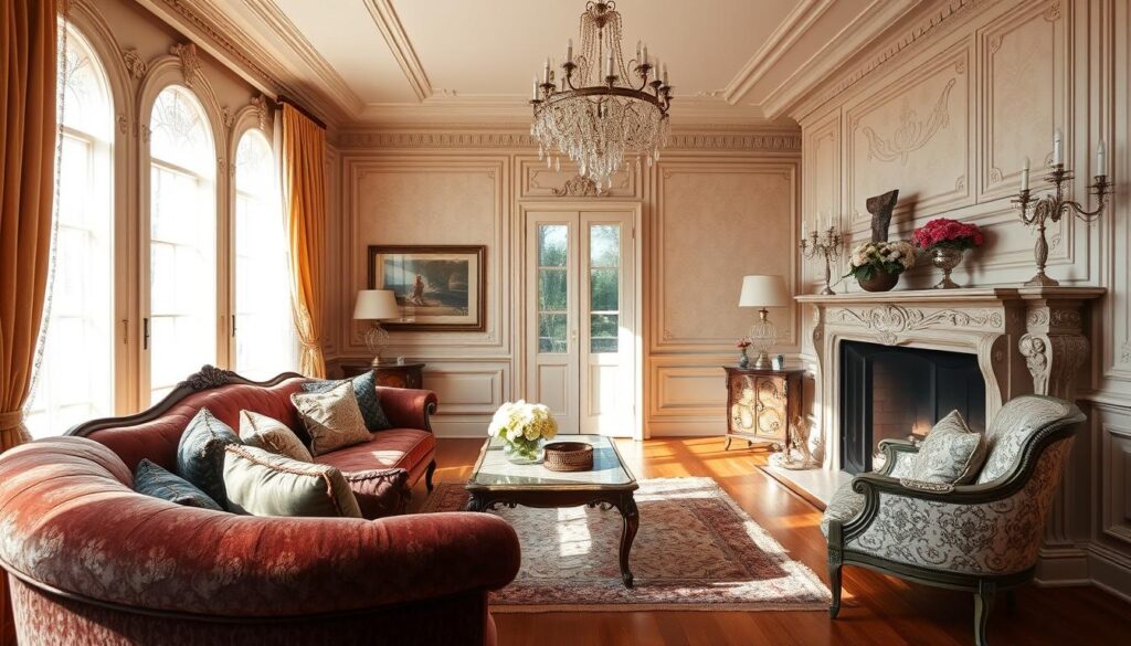 chic French home decor with luxurious fabrics chic French home decor with luxurious fabrics