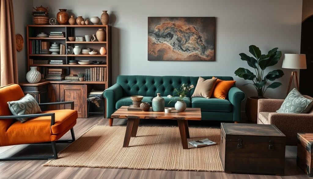 eclectic furniture
