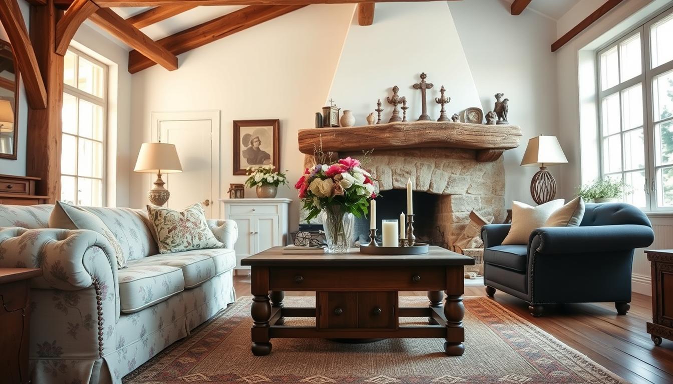french country home interior