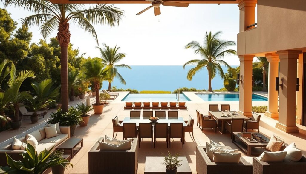 luxury outdoor living spaces