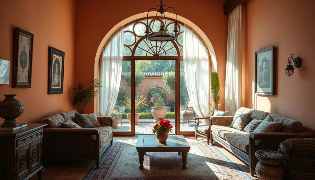 mediterranean interior color schemes