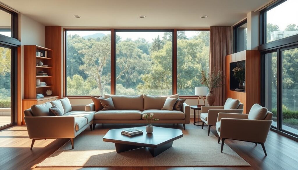 mid century modern living room ideas