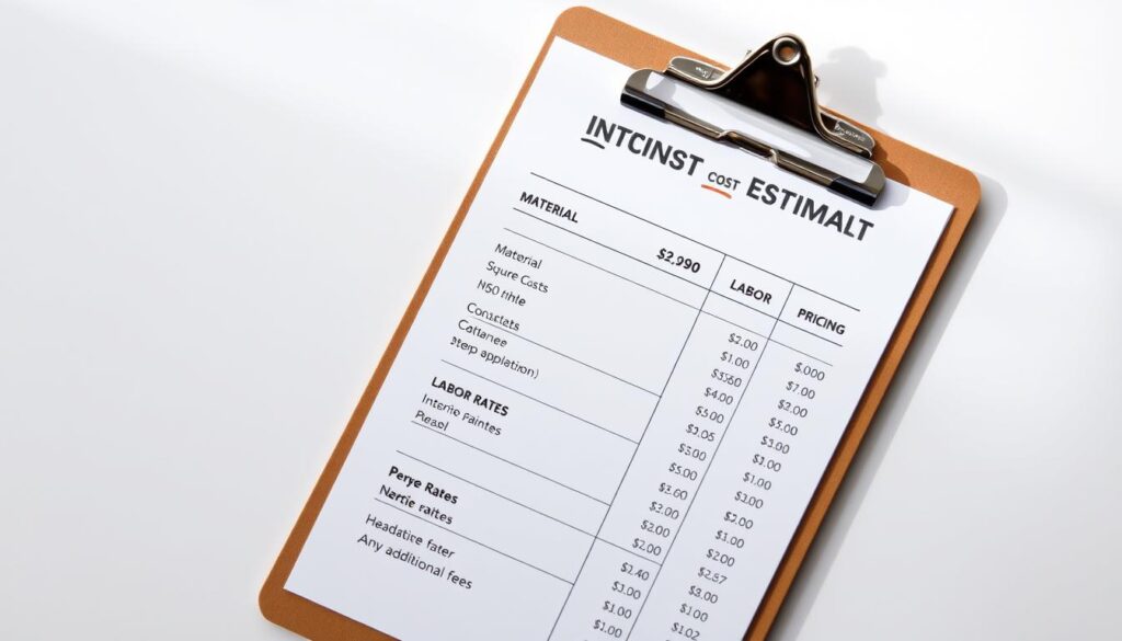 professional painting cost per square foot
