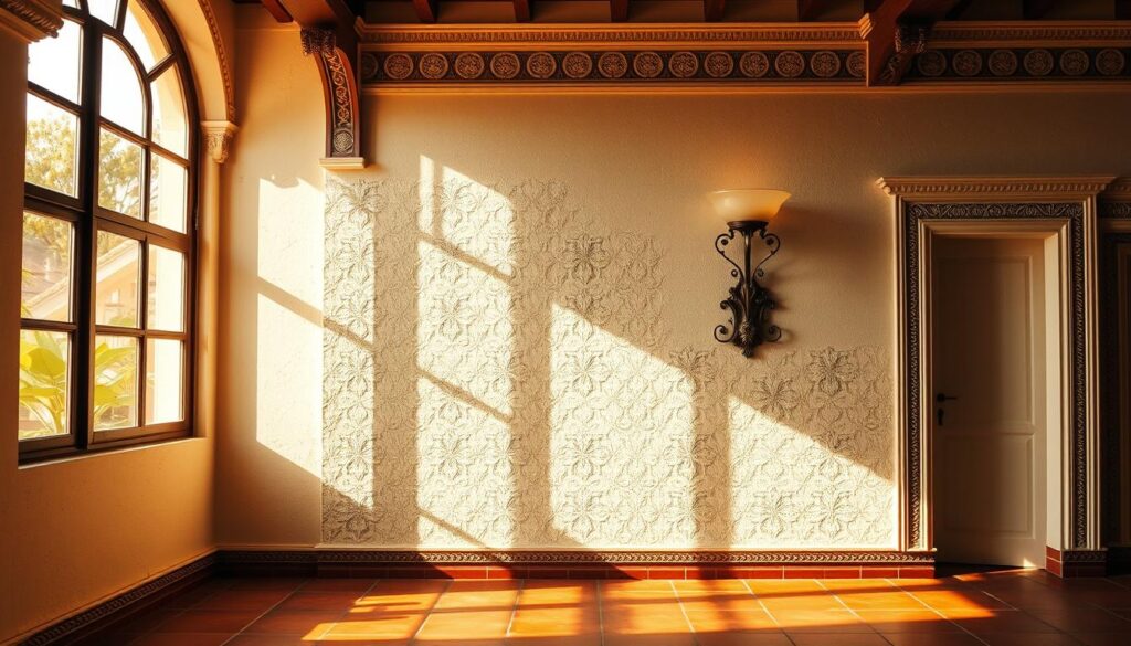 spanish colonial interior design wall art