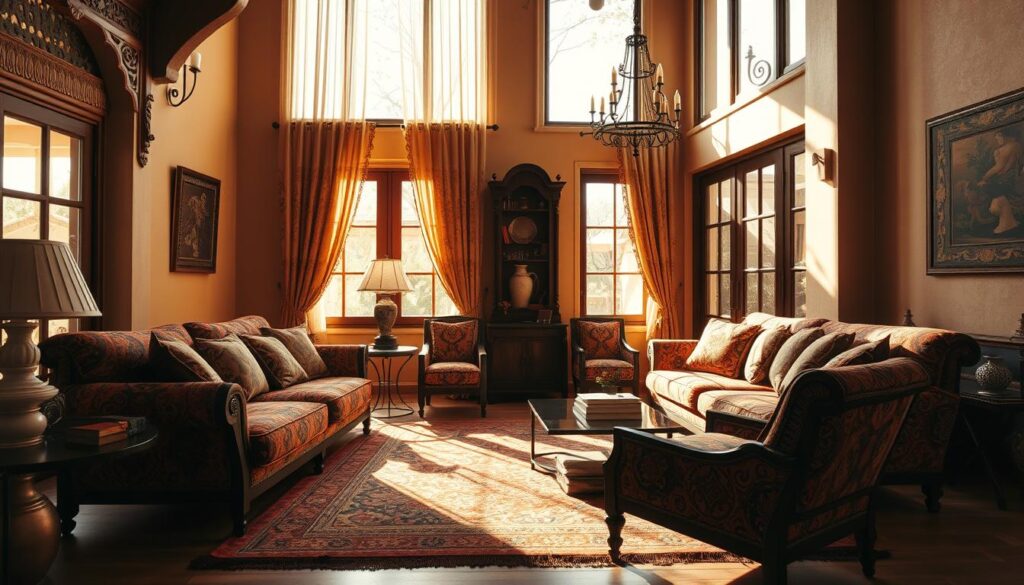 spanish modern interior design textiles