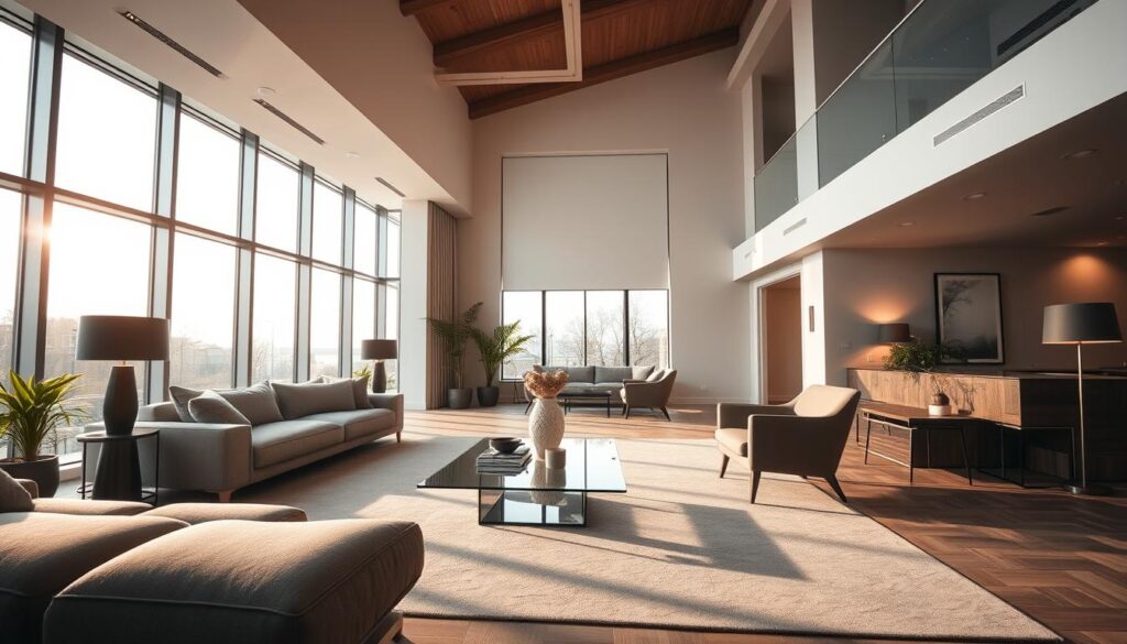 modern homes interiors lighting